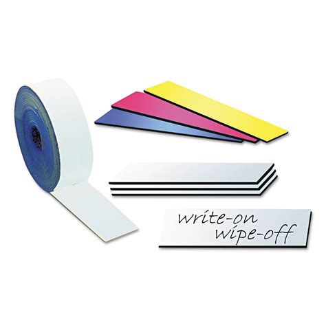 magnetic whiteboard tape|MasterVision Magnetic Dry Erase Whiteboard Strips 6 .